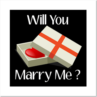 engagement will you marry me ? Posters and Art